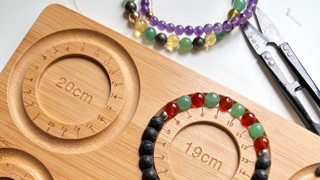 Beaded Crystal Intention Bracelet Workshop