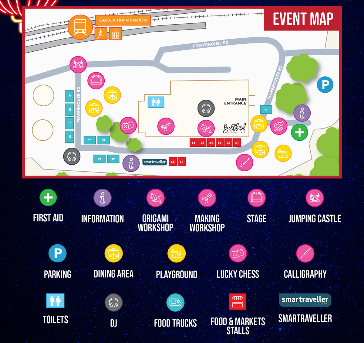 event map