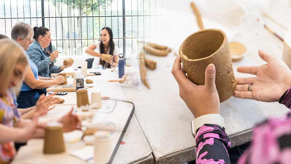 Hand Built Coffee Cup Workshop